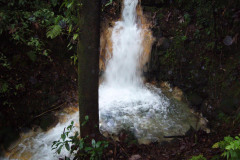 Waterfall on tour, on the north side of Rincon de la Vieja, Guancaste, Costa Rica